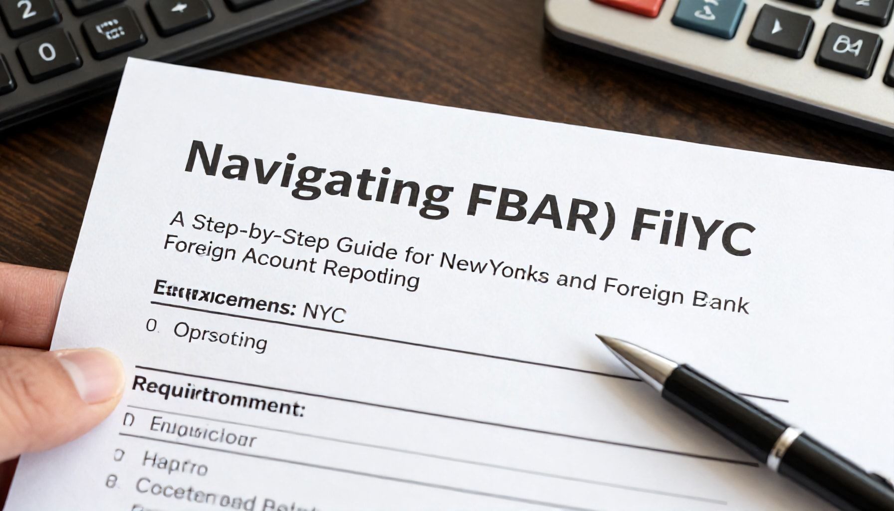 Navigating FBAR Filing: A Step-by-Step Guide for New Yorkers