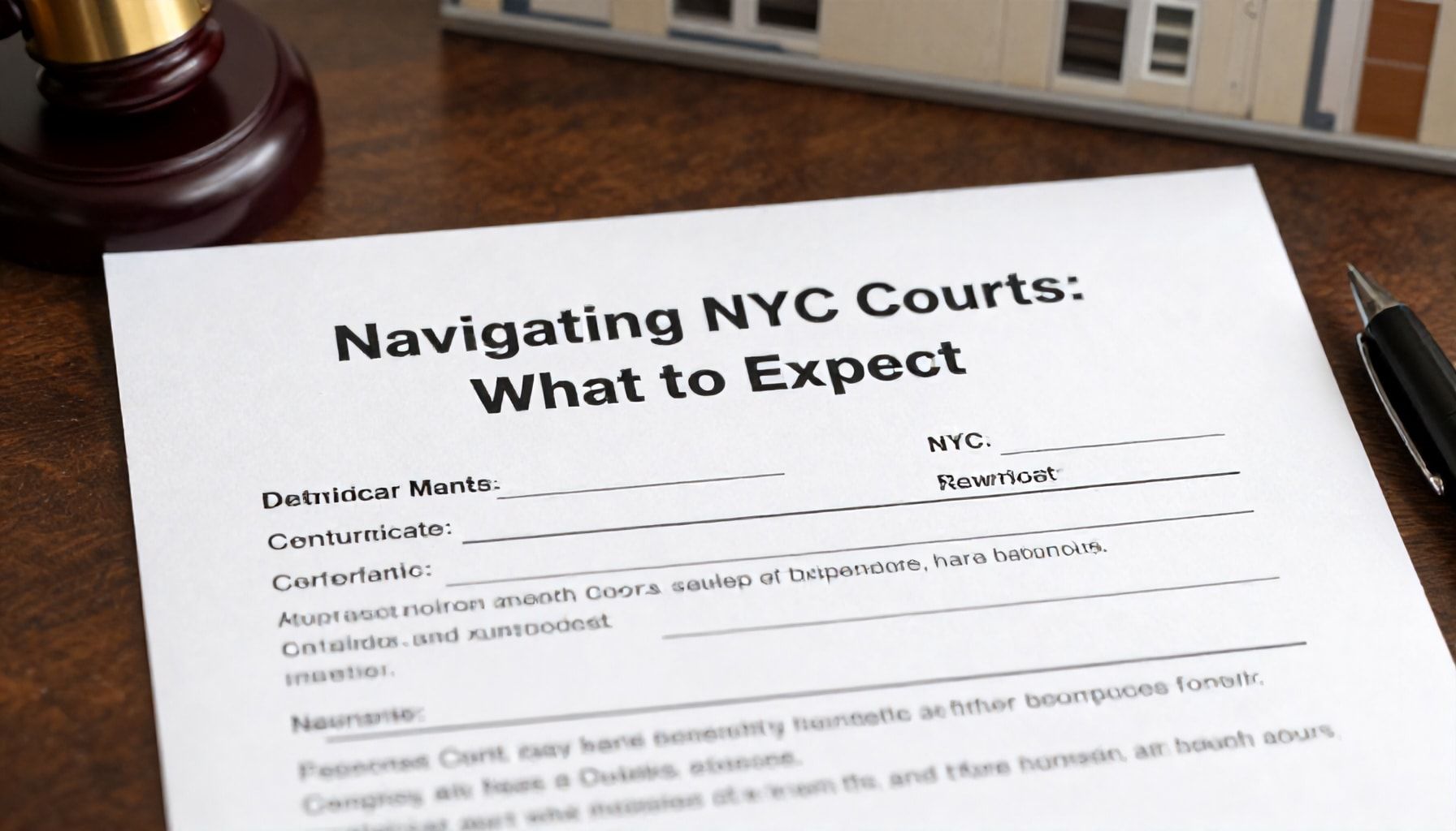 Navigating NYC Courts: What to Expect