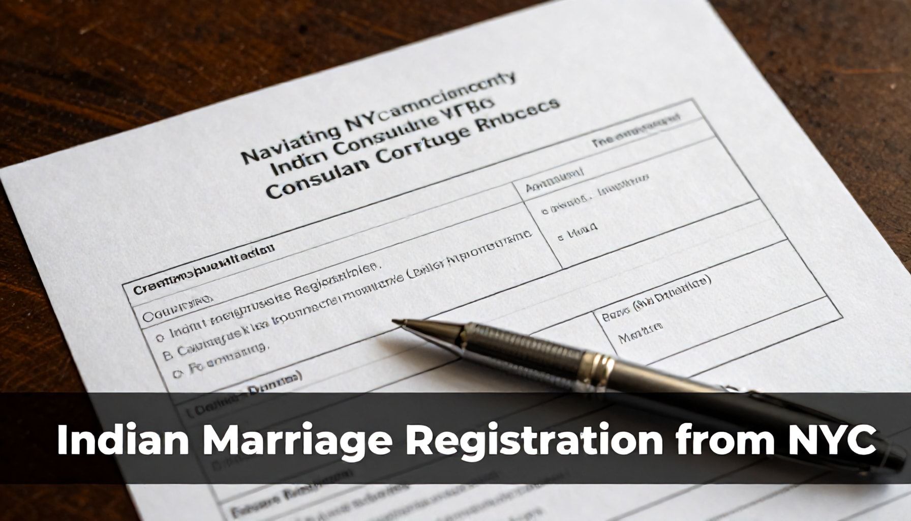 Navigating NYC's Indian Consulate Marriage Process