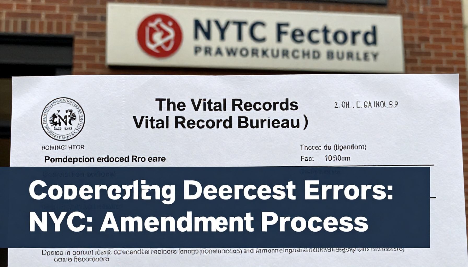Navigating the NYC Vital Records Bureau