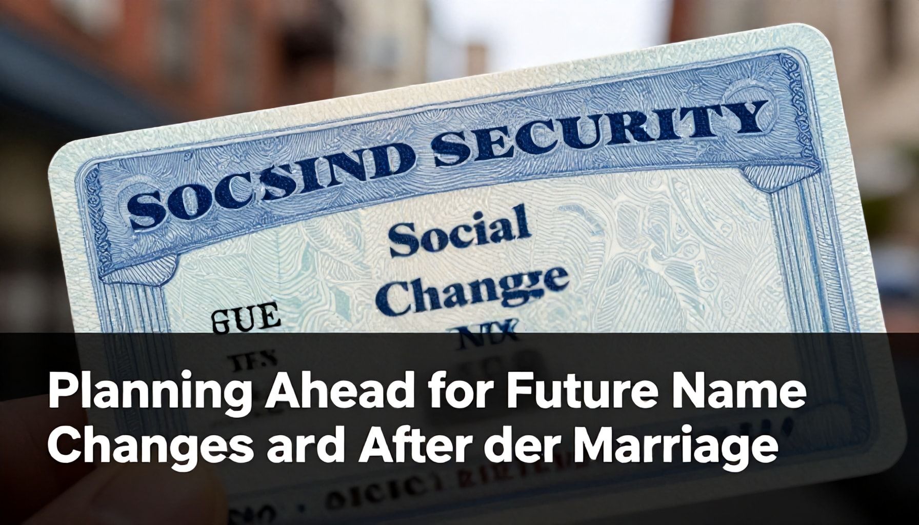 Planning Ahead for Future Name Changes