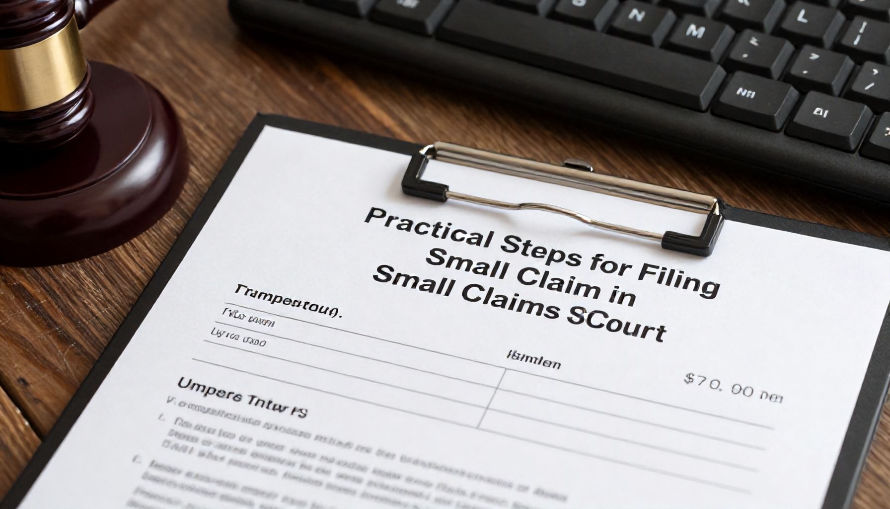 Practical Steps for Filing Your Small Claim in NYC
