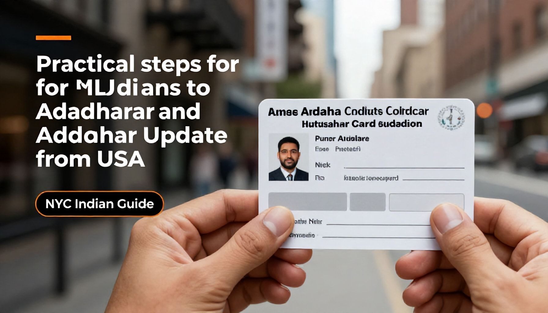 Practical steps for NYC Indians to update Aadhaar