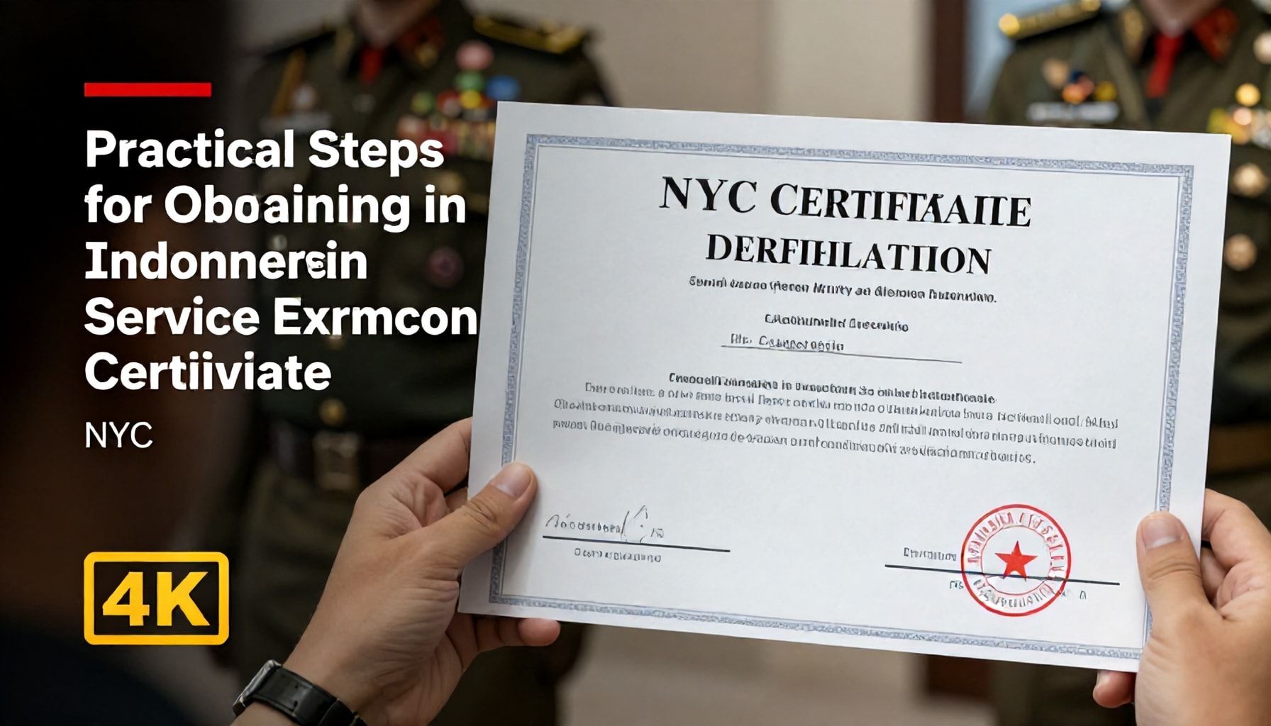Practical Steps for Obtaining Your Certificate in NYC