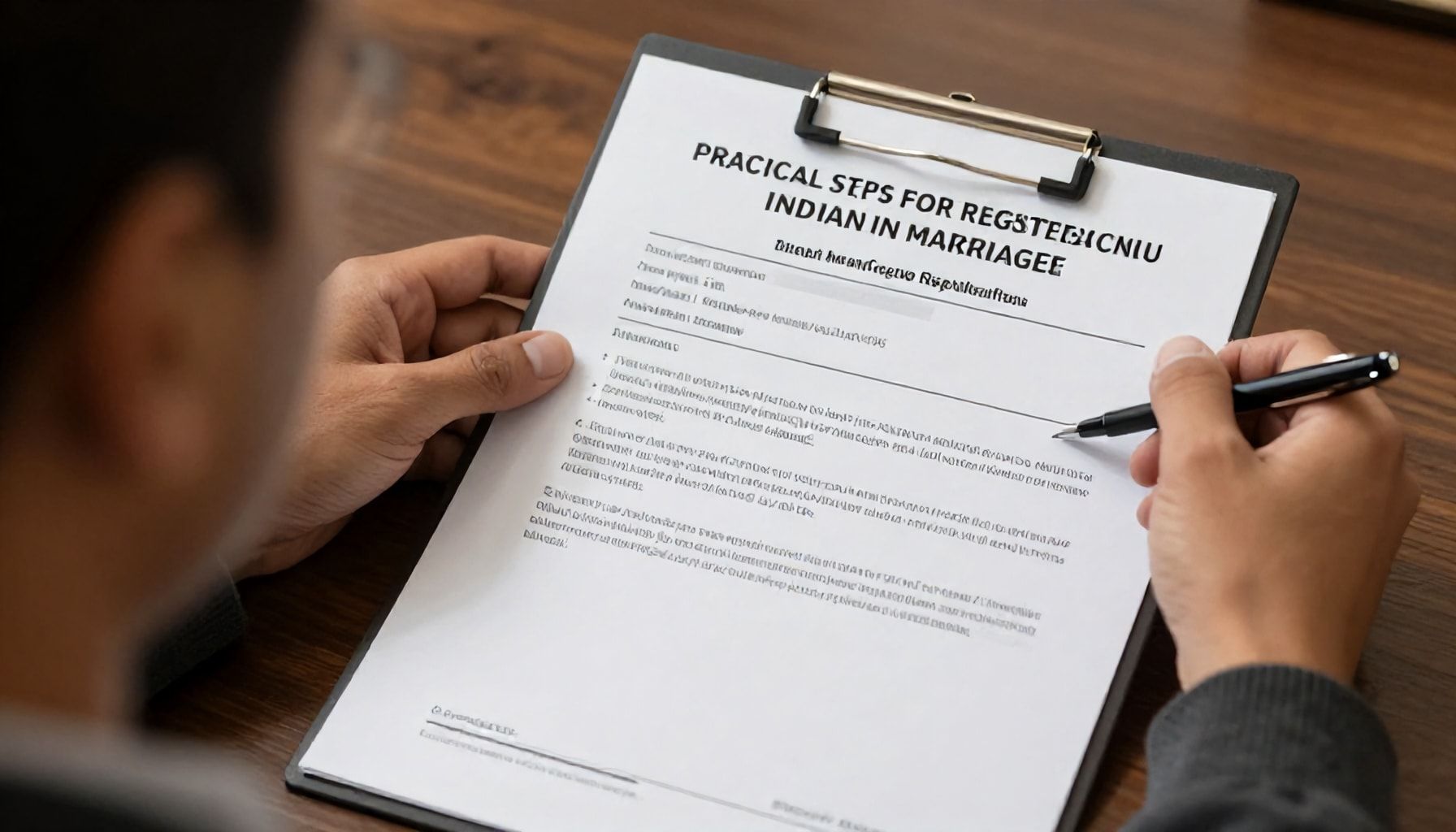 Practical Steps for Registering Your Indian Marriage
