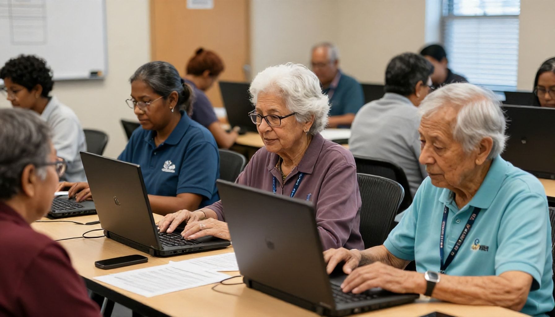 Practical tech skills for Queens seniors seeking connection