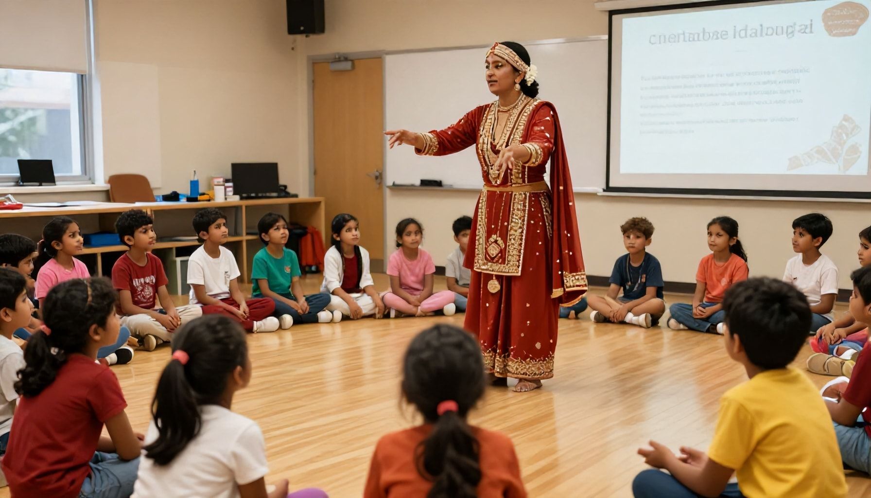 Queens Kids Explore Culture Through Indian Theater Workshop