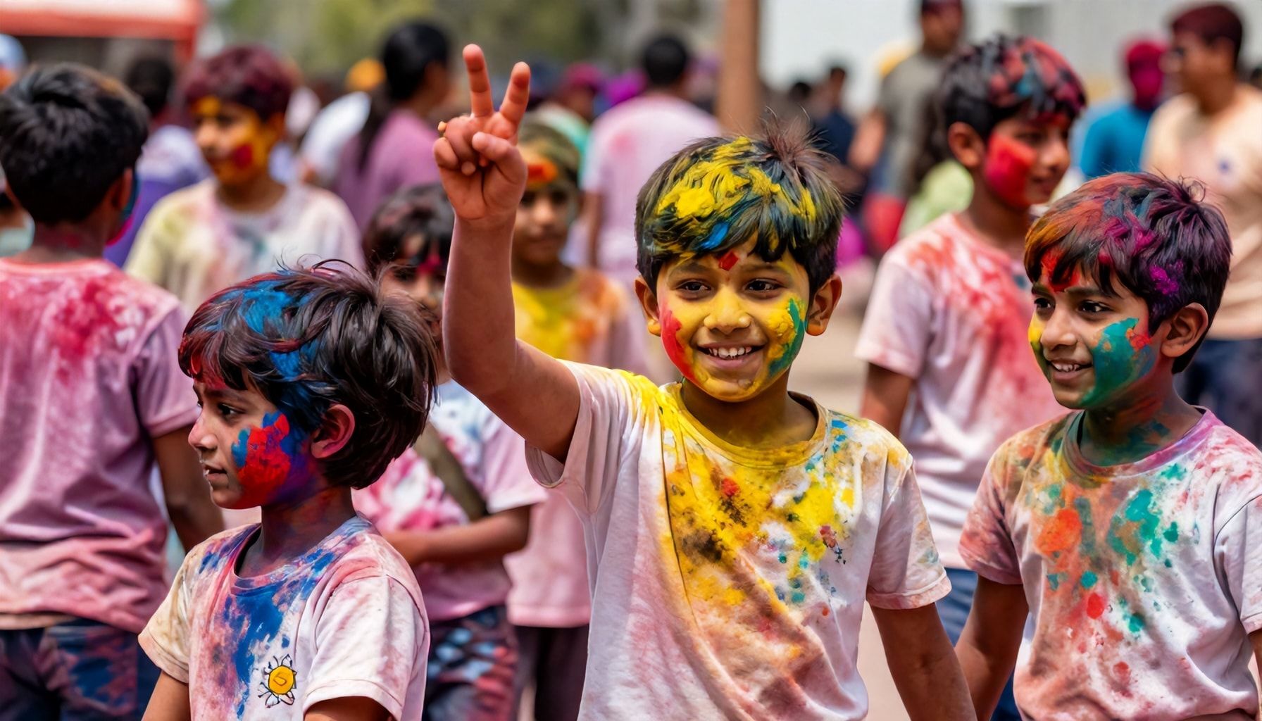 Queens' vibrant Holi traditions come alive