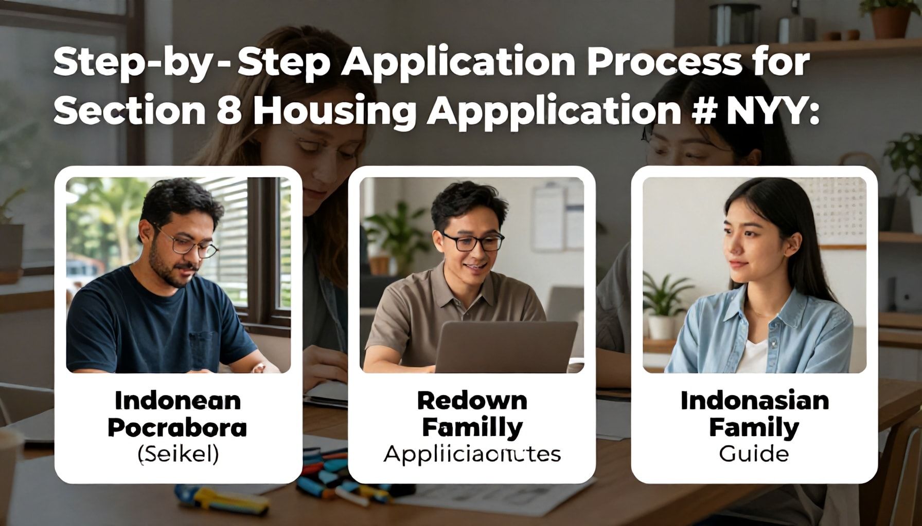 Step-by-Step Application Process for Indonesian Families