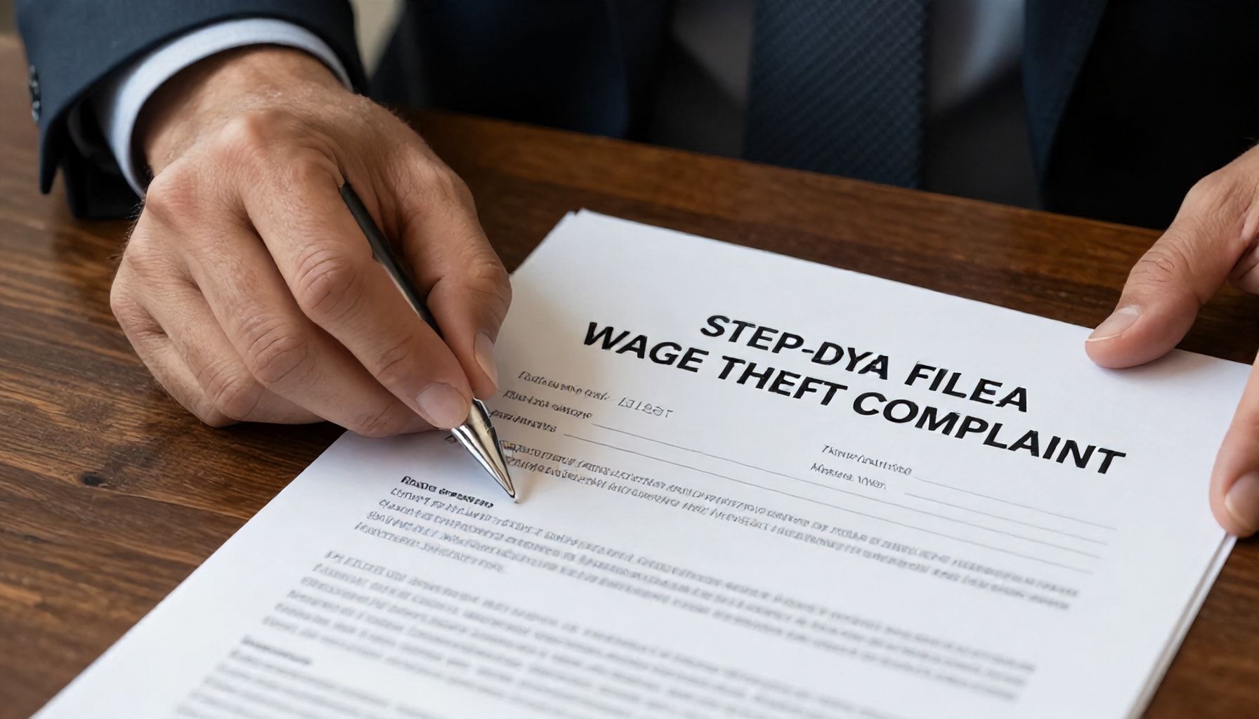 Step-by-Step: Filing a Wage Theft Complaint