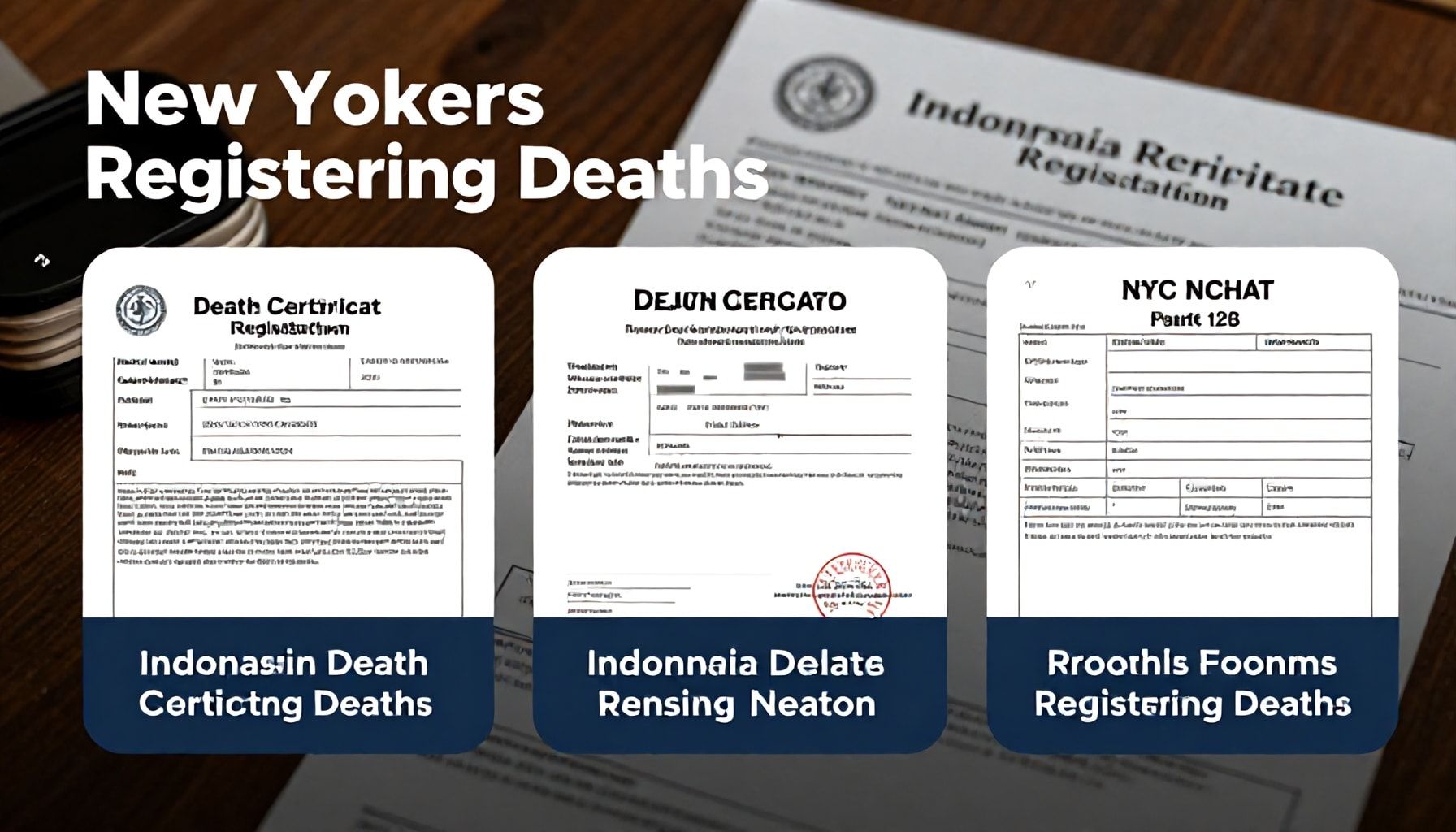 Step-by-Step Guide for New Yorkers Registering Deaths