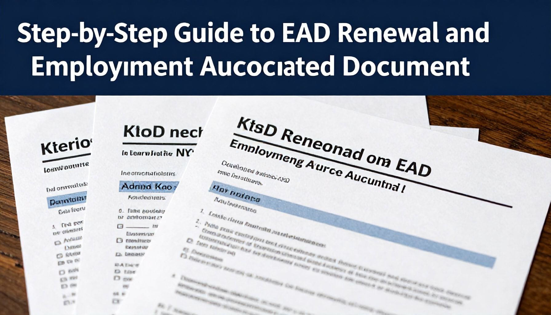 Step-by-Step Guide to EAD Renewal in New York