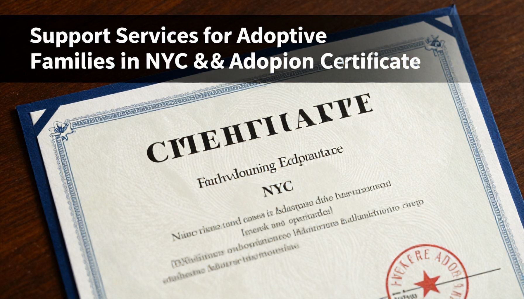 Support Services for Adoptive Families in NYC