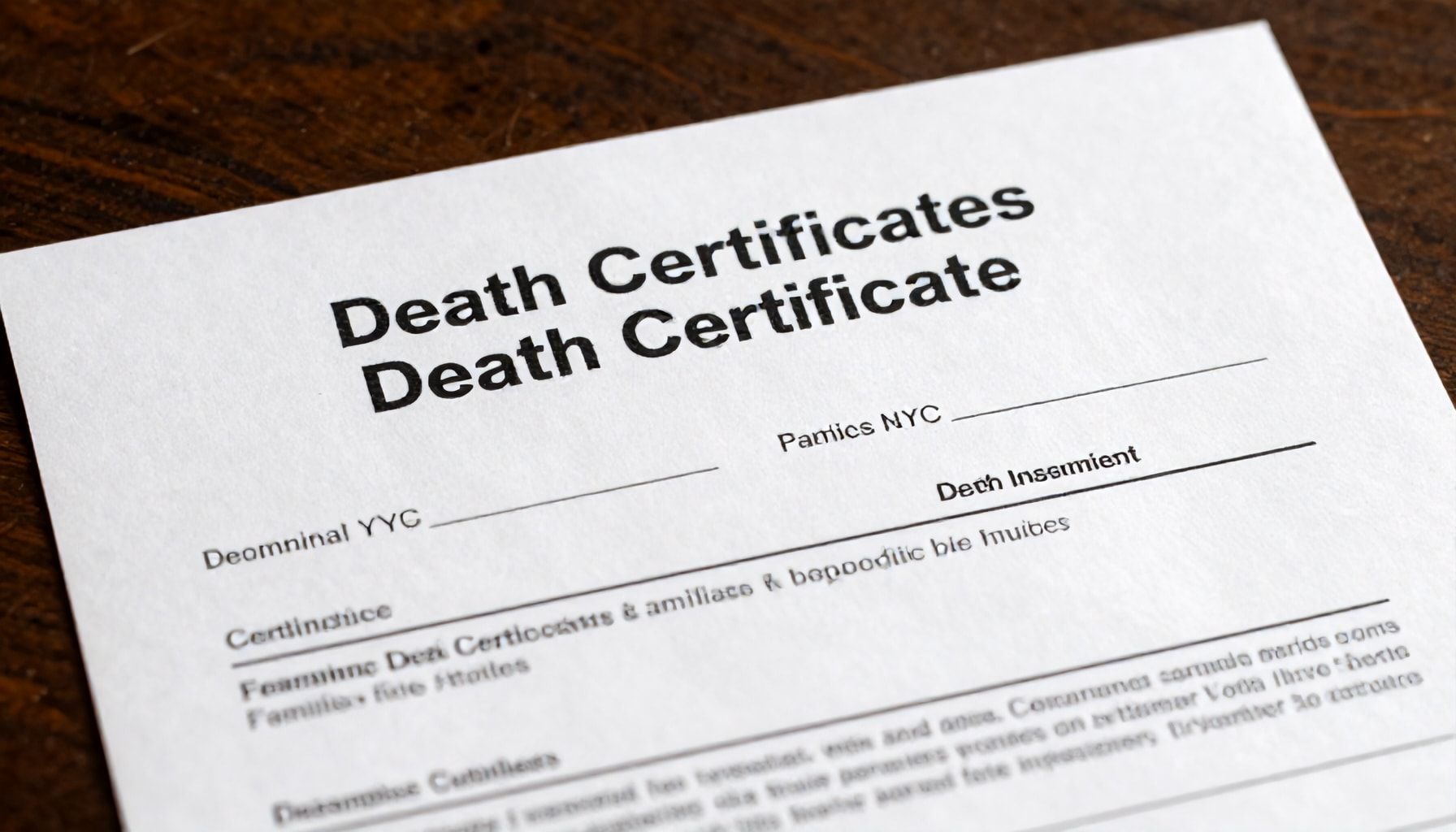The Importance of Death Certificates for Families