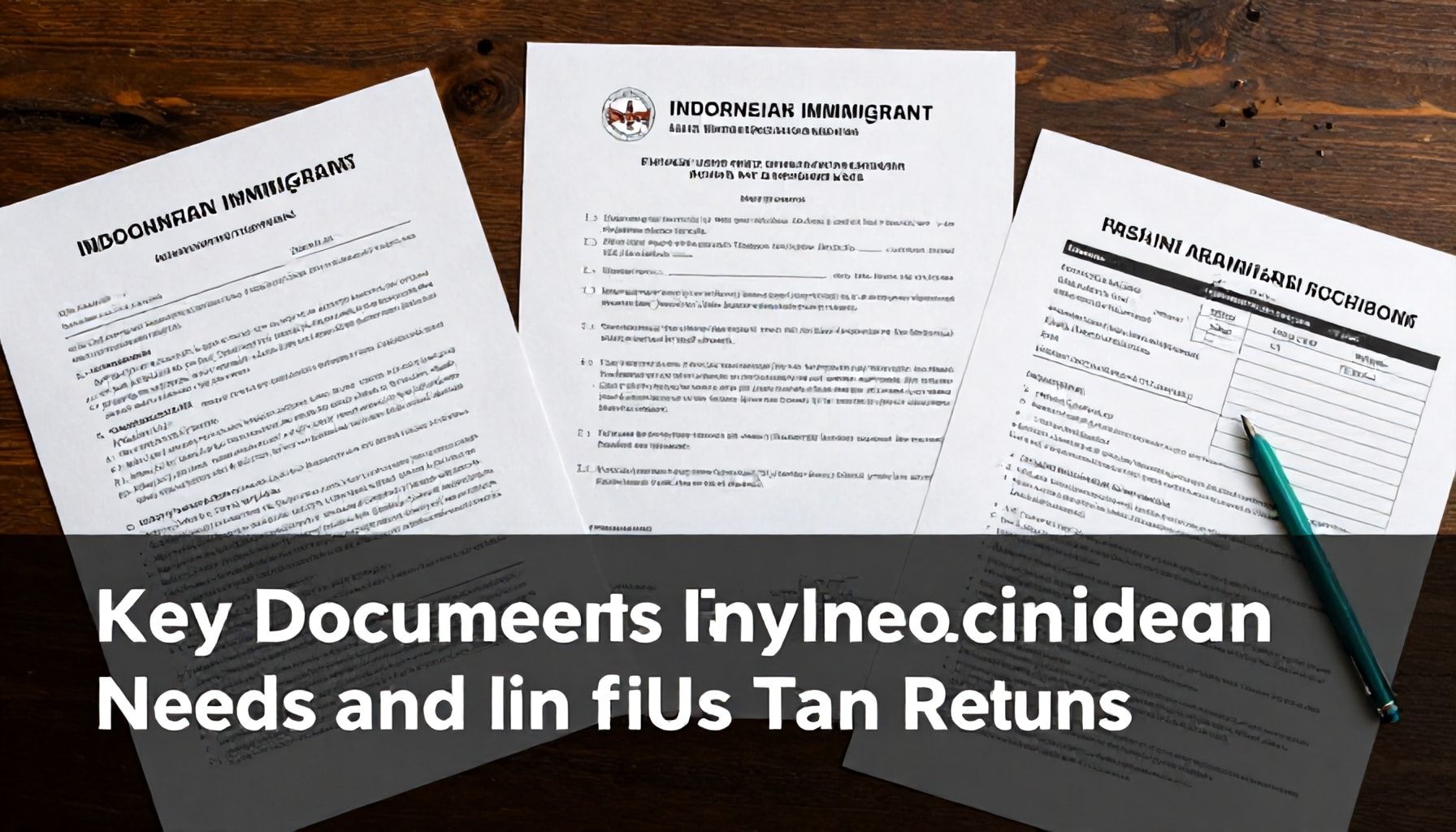 Three Key Documents Every Indonesian Immigrant Needs