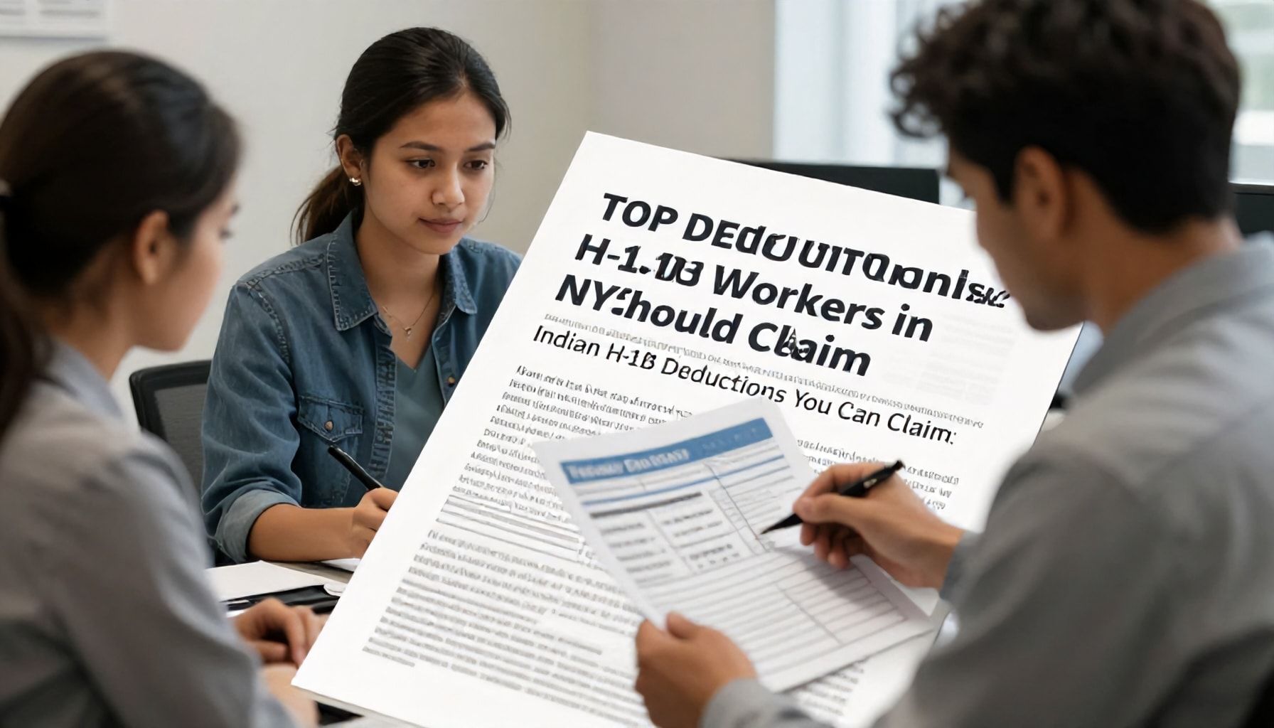 Top Deductions Indian H-1B Workers in NYC Should Claim