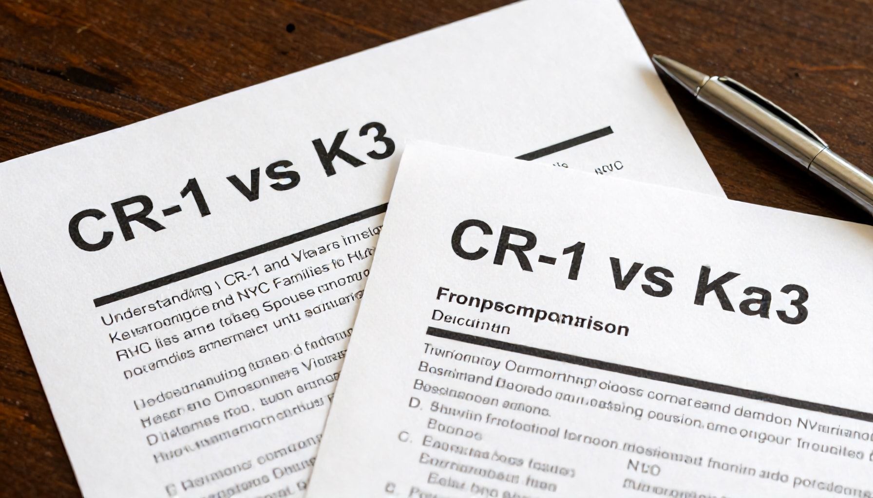 Understanding CR-1 and K-3 Visas for NYC Families