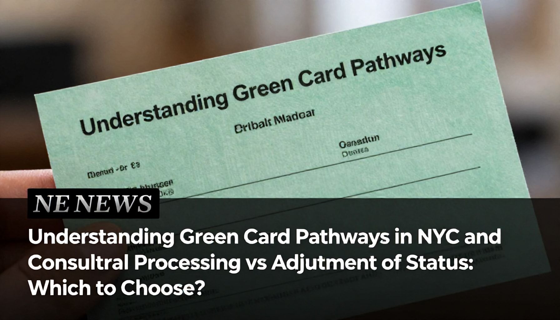 Understanding Green Card Pathways in NYC