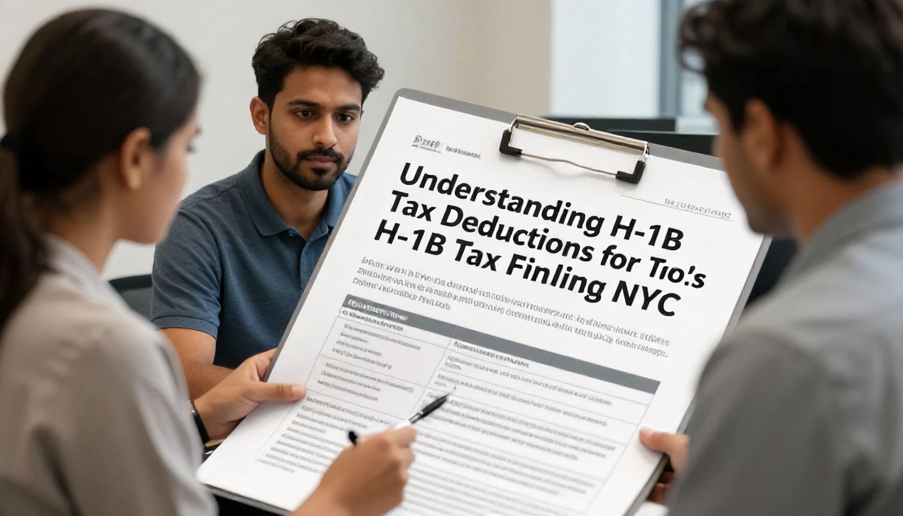 Understanding H-1B Tax Deductions for NYC's Indian Community