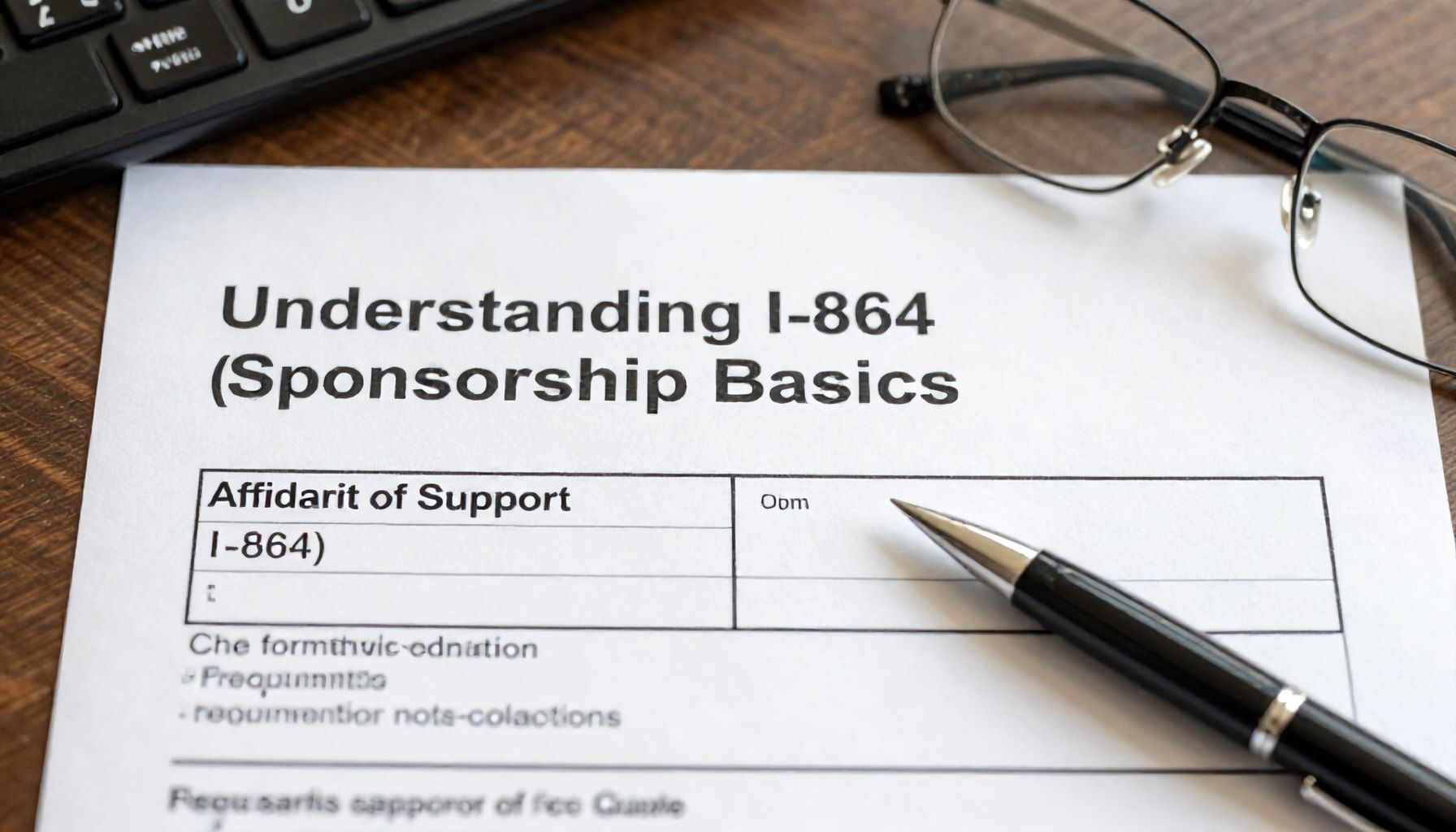 Understanding I-864 Sponsorship Basics