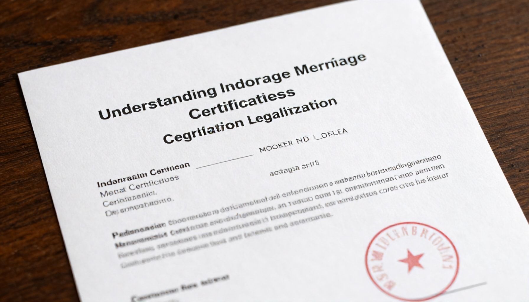 Understanding Indonesian Marriage Certificates in NYC