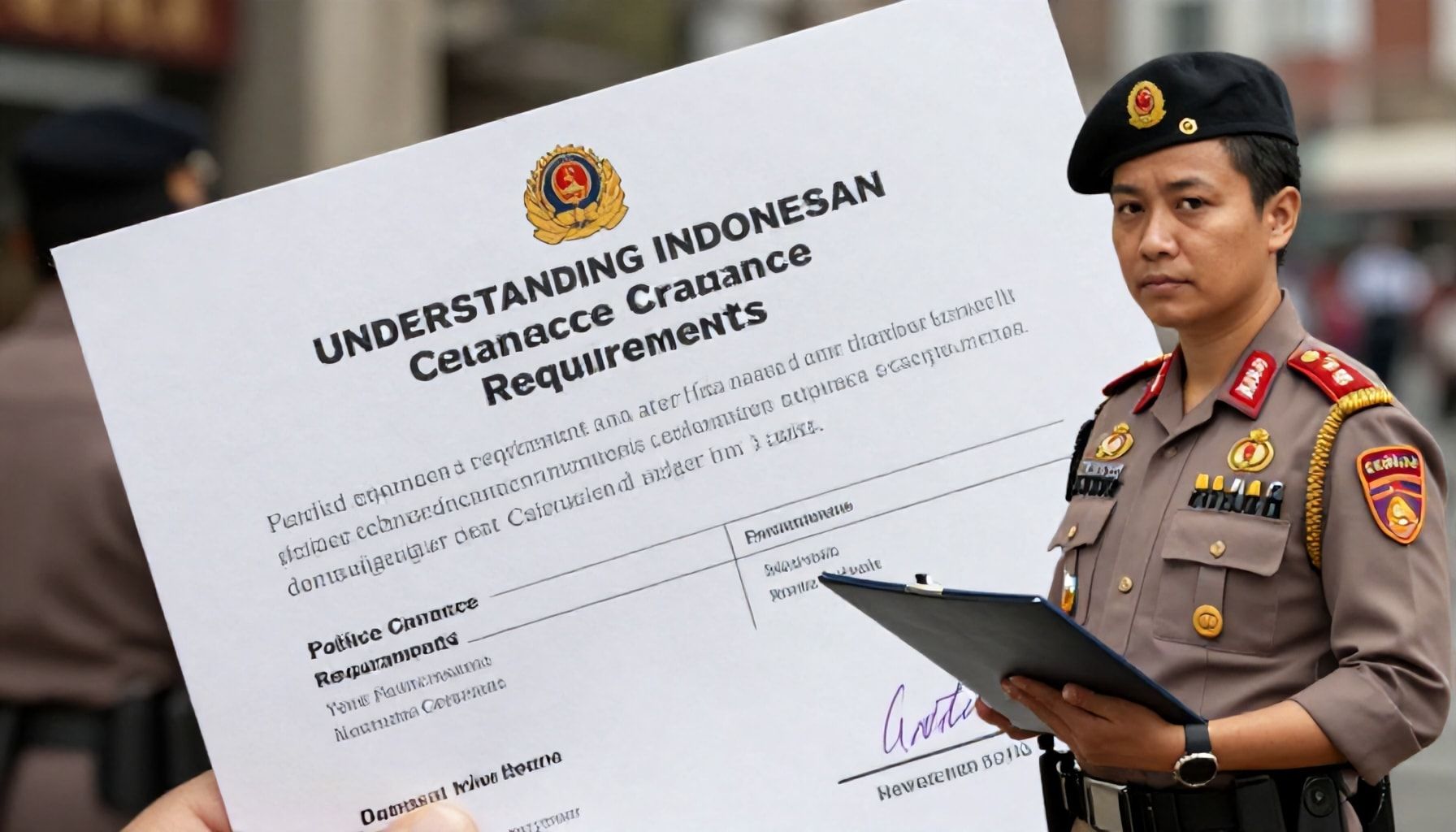 Understanding Indonesian Police Clearance Requirements