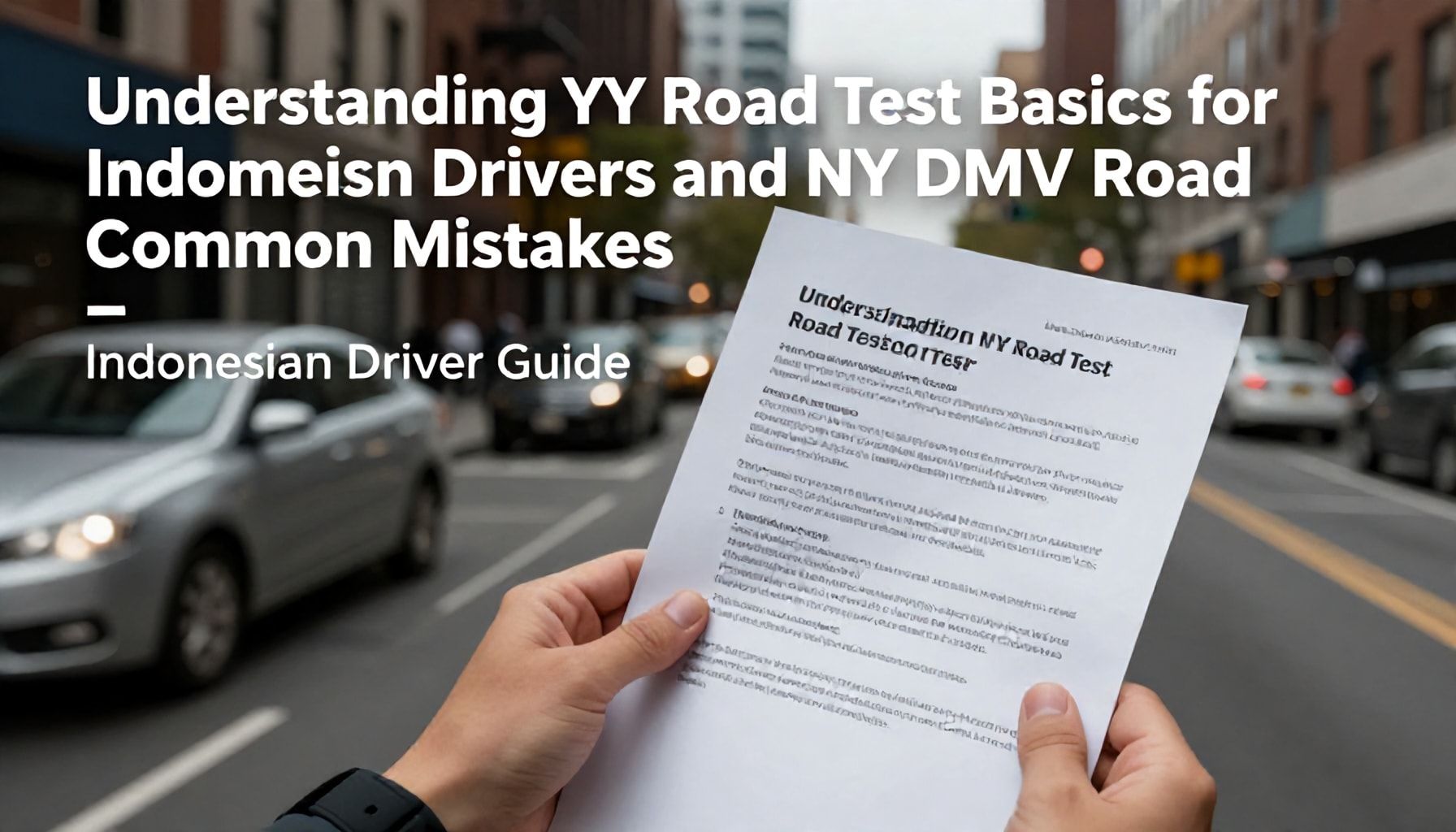 Understanding NYC Road Test Basics for Indonesian Drivers