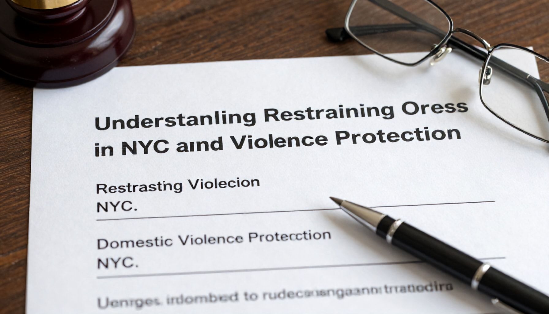 Understanding Restraining Orders in NYC