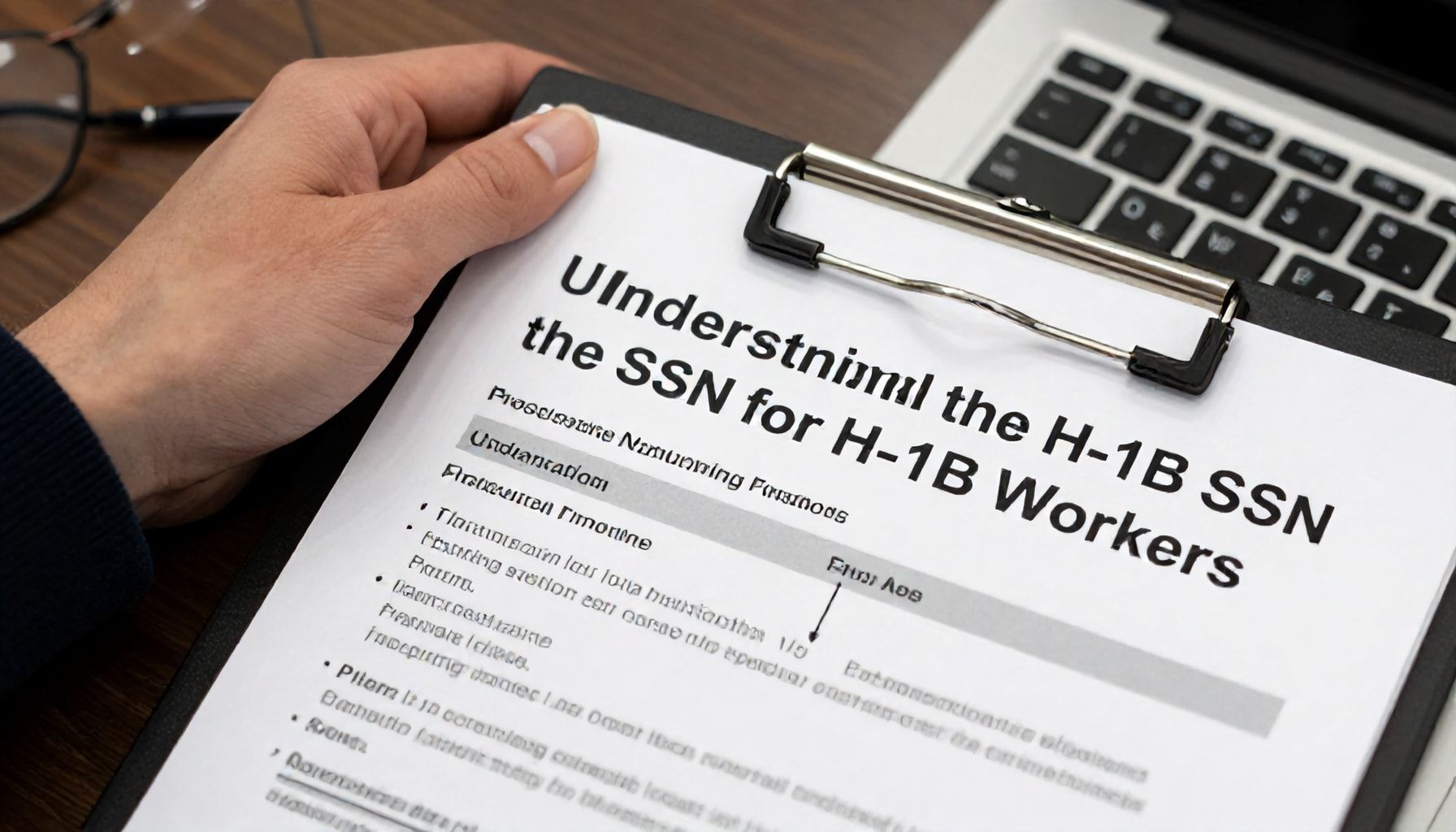 Understanding the H-1B SSN Process