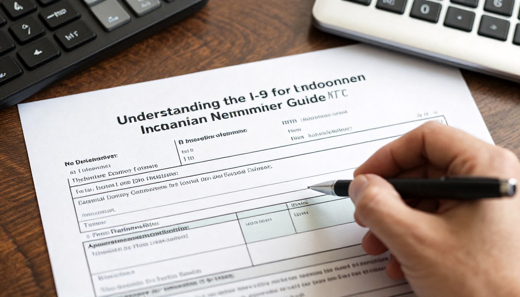 Understanding the I-9 Form for Indonesian Workers