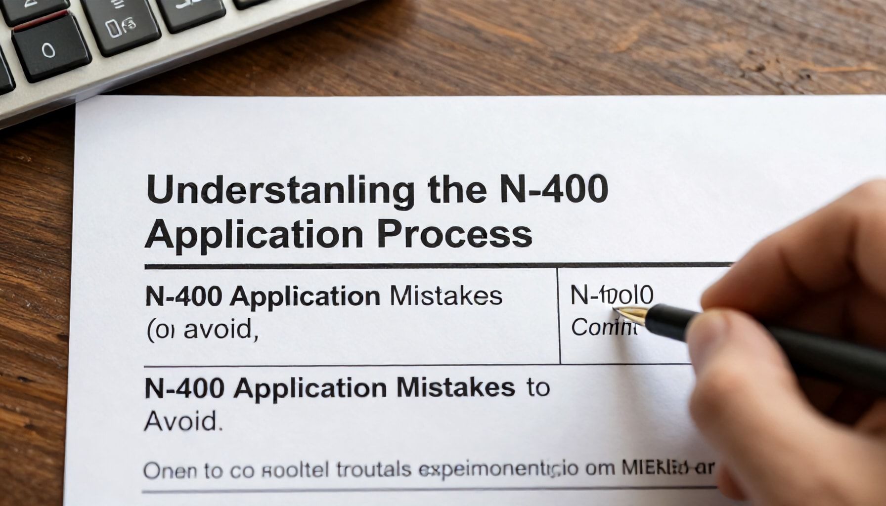 Understanding the N-400 Application Process