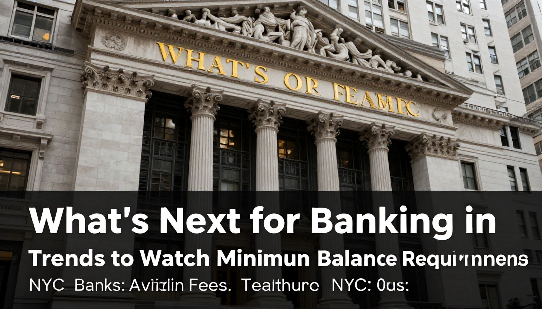 What's Next for Banking in NYC: Trends to Watch