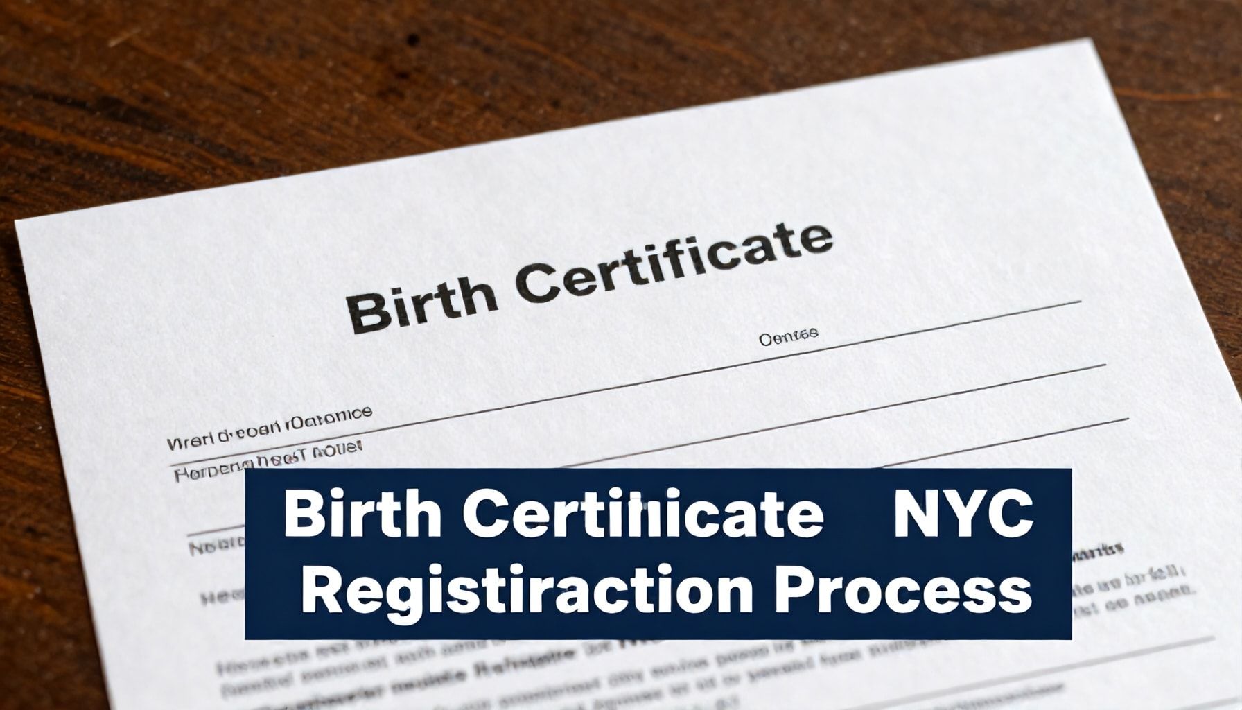 What's Next for Birth Certificate Registration in NYC