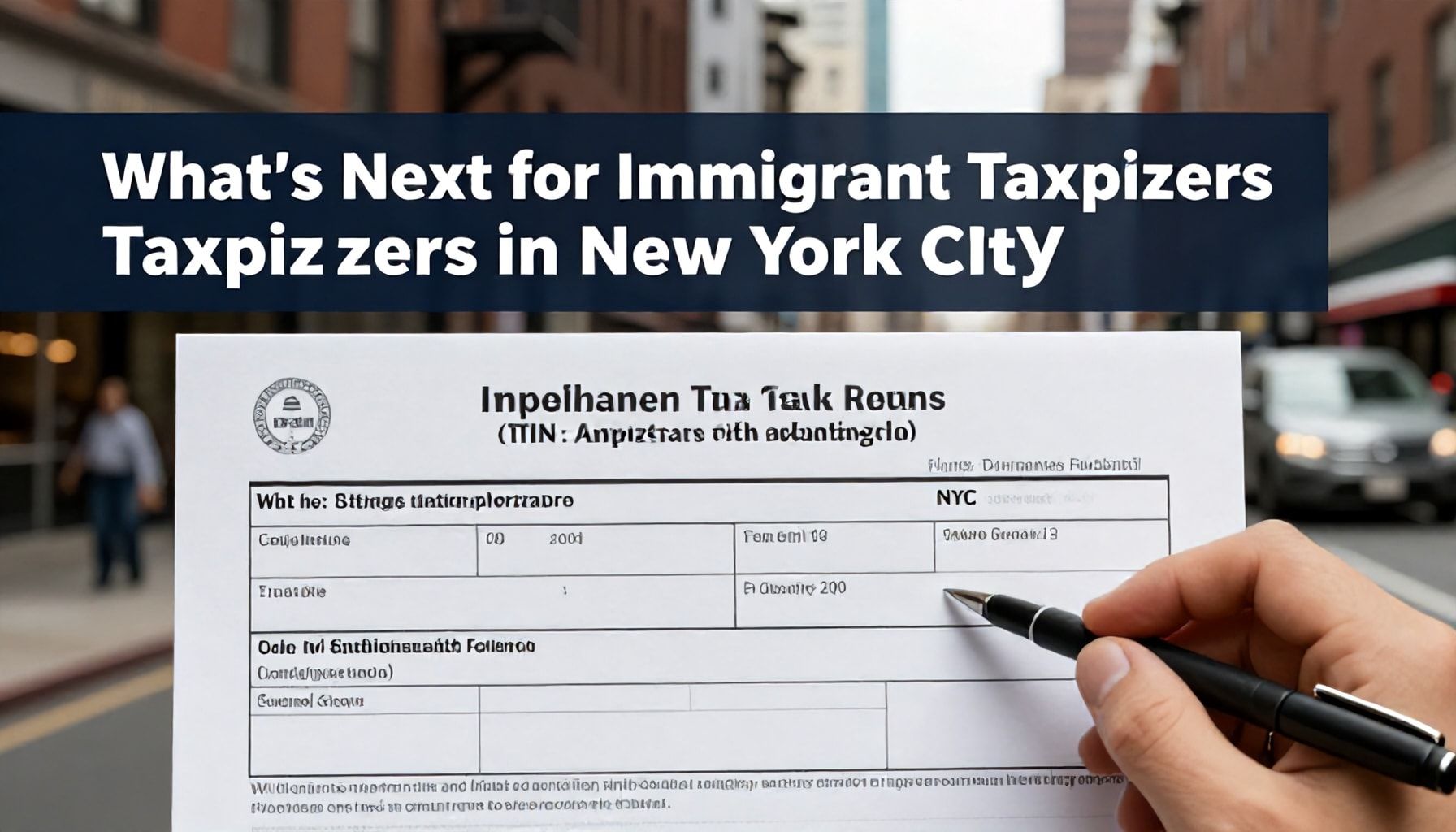 What's Next for Immigrant Taxpayers in New York City