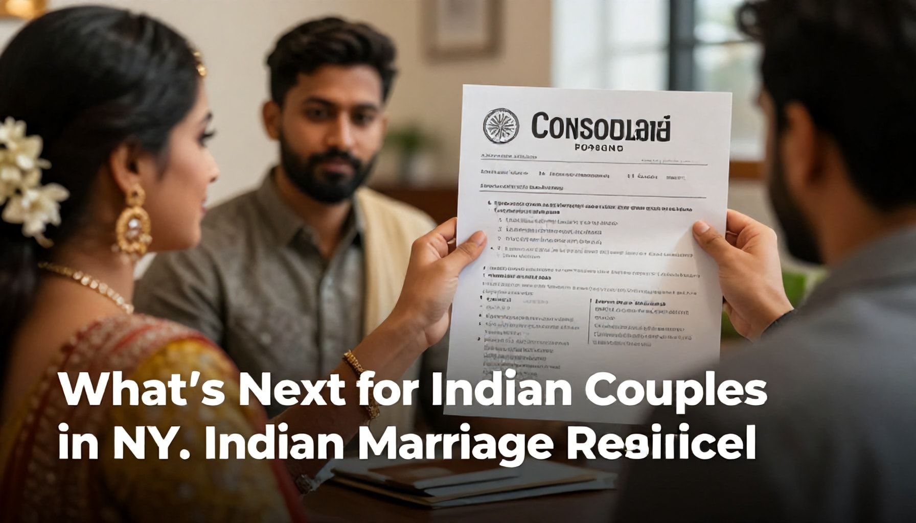 What's Next for Indian Couples in NYC