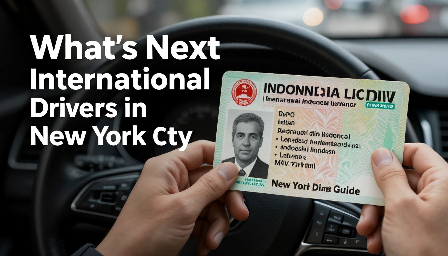 What's Next for International Drivers in New York City