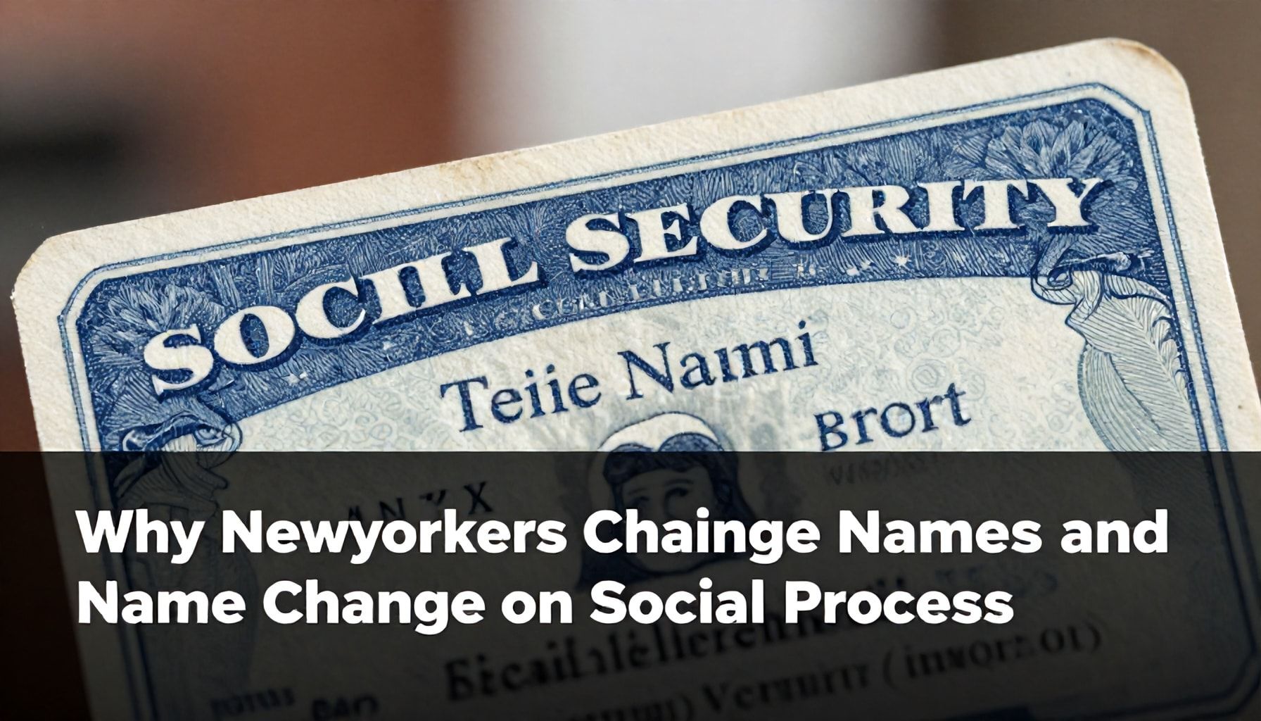 Why New Yorkers Change Their Names