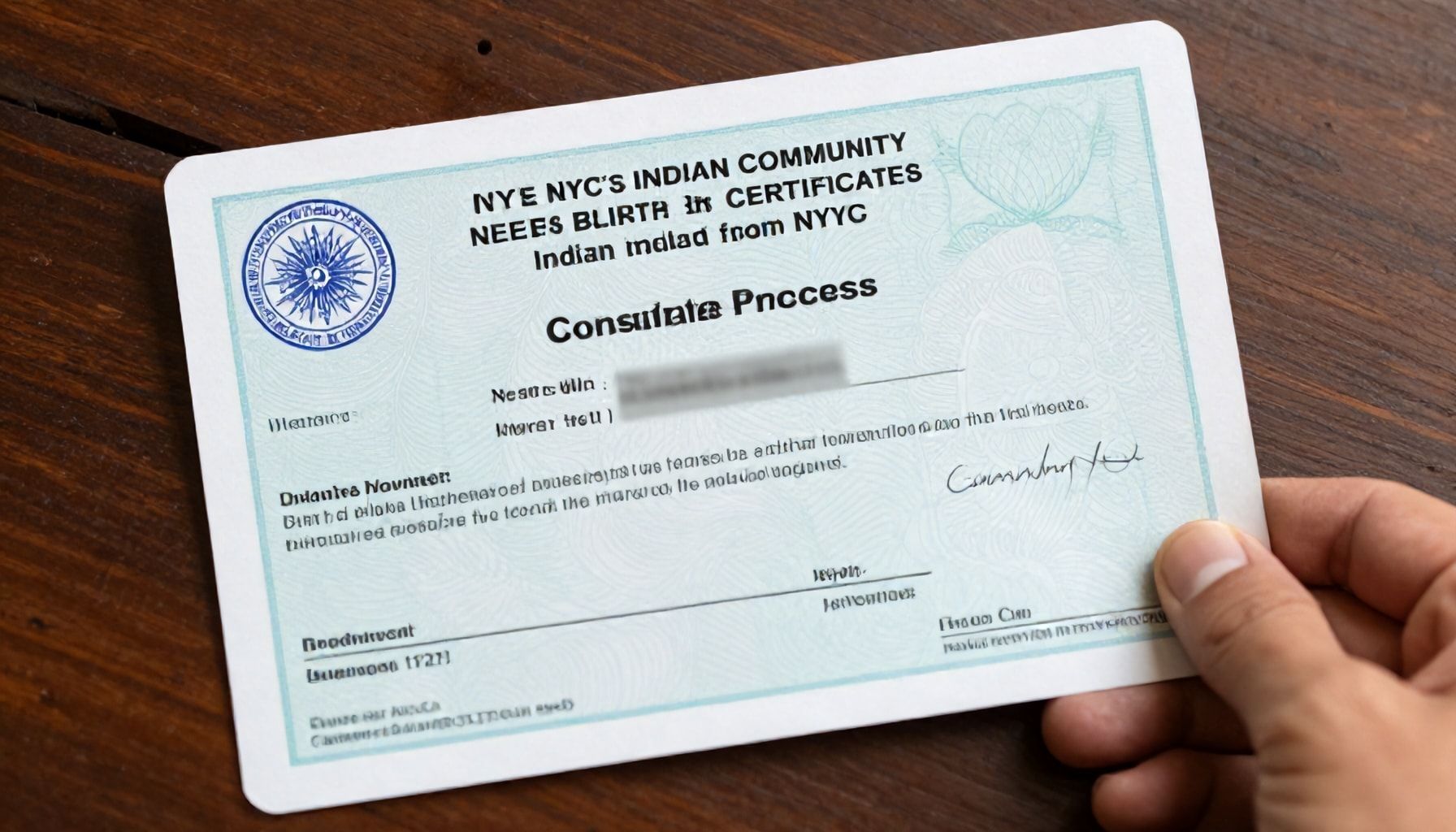 Why NYC's Indian Community Needs Birth Certificates from India