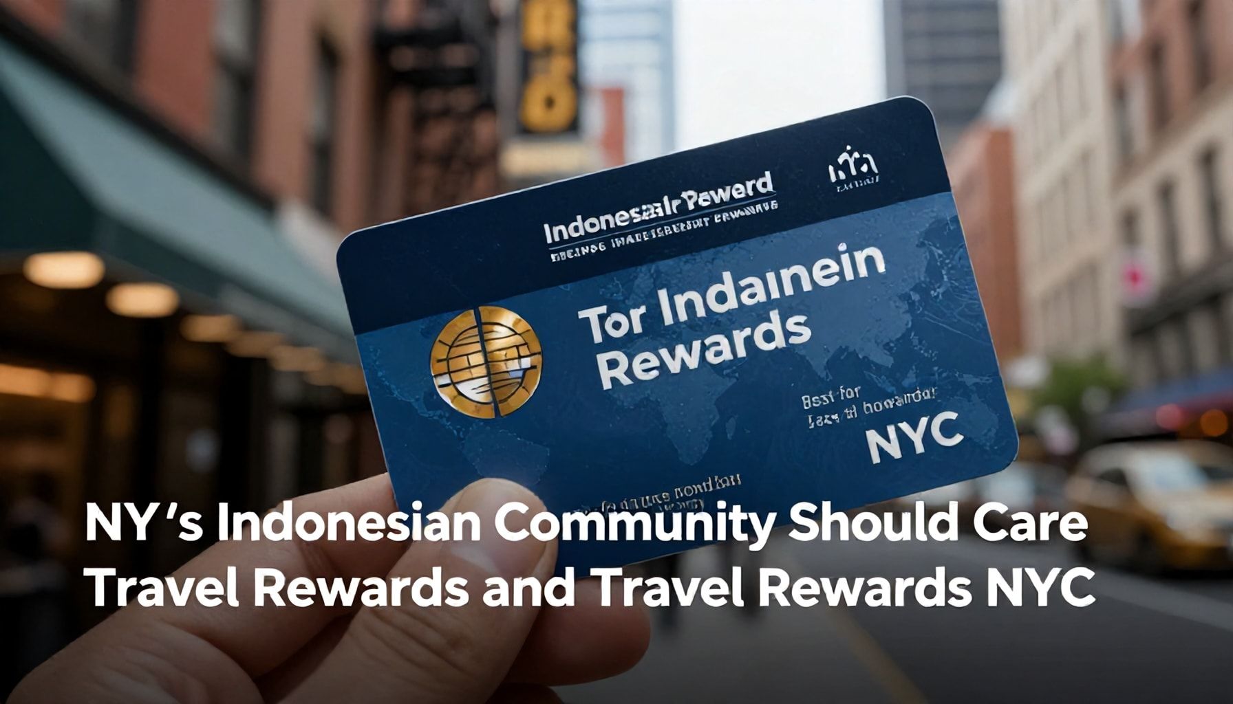 Why NYC's Indonesian Community Should Care About Travel Rewards