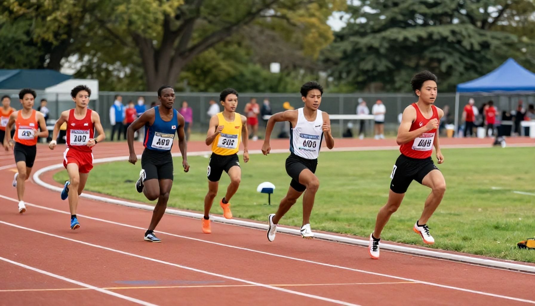 Young athletes impress at annual track and field showcase