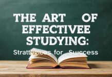 The Art of Effective Studying: Strategies for Success The Art of Effective Studying: Strategies for Success