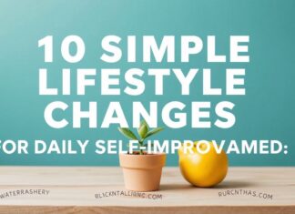 10 Simple Lifestyle Tweaks for Daily Self-Improvement 10 Simple Lifestyle Changes for Daily Self-Improvement