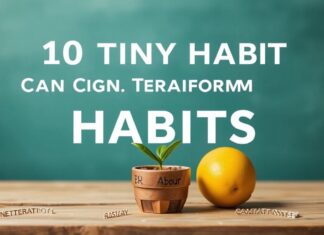 10 Tiny Habits That Can Transform Your Daily Life 10 Tiny Habits That Can Transform Your Daily Life