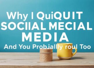 Why I Gave Up Social Media (And You Probably Should Too) Why I Quit Social Media (And You Probably Should Too)